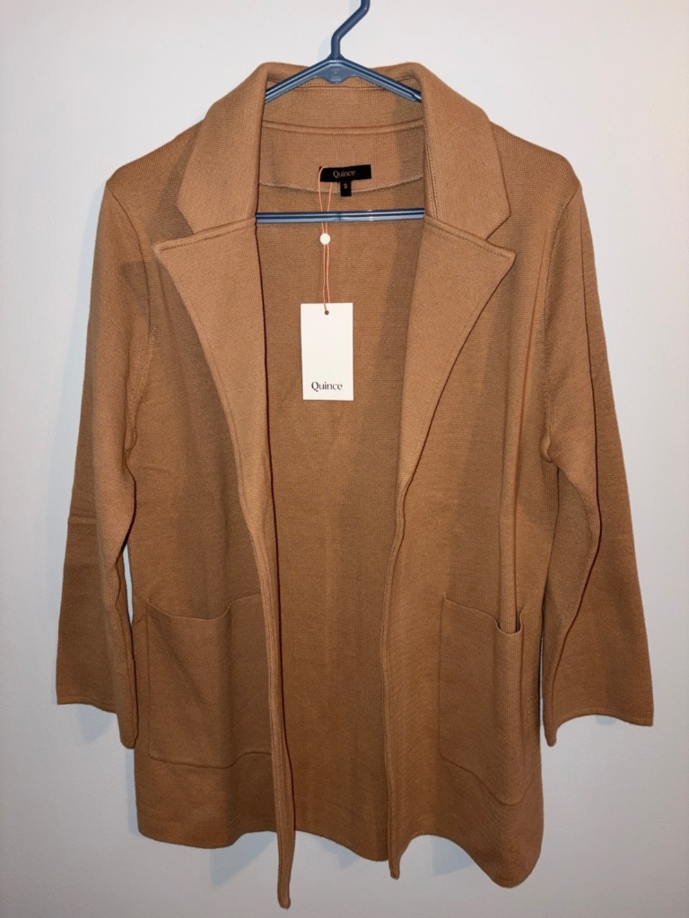 Quince Caramel Knit Duster Cardigan